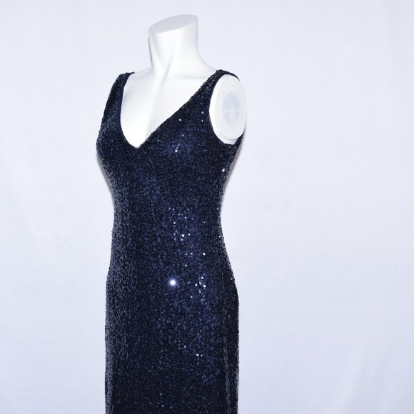*NEW* Lauren Ralph Lauren Sequins Formal Dress - Picture 2 of 8